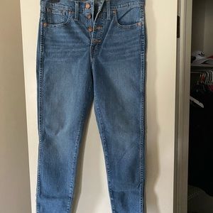 Never worn Madewell Skinny jeans w/ tags